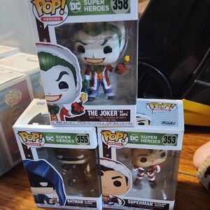 Funko Pop! DC Super Heroes Set